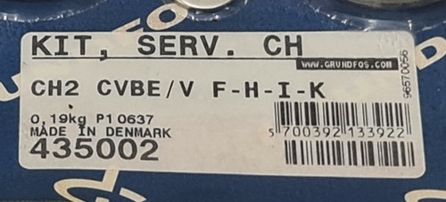 GRUNDFOS 435002 SERVICE KIT CH2 CVBE/V F-H-I-K - Picture 5 of 6