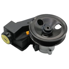 Power Steering Pump w/Pulley & Reservoir Fit 99-04 Jeep Grand Cherokee 4.0L 4.7L