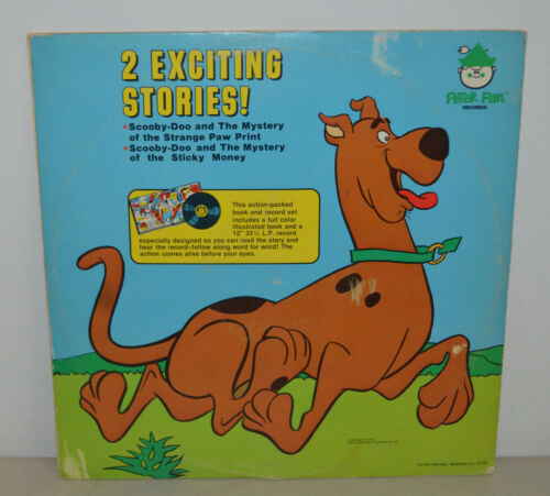 Book & Record Scooby Doo and Friends Vinyl LP 33 1/2 RPM Peter Pan Records 1977 - Picture 2 of 8