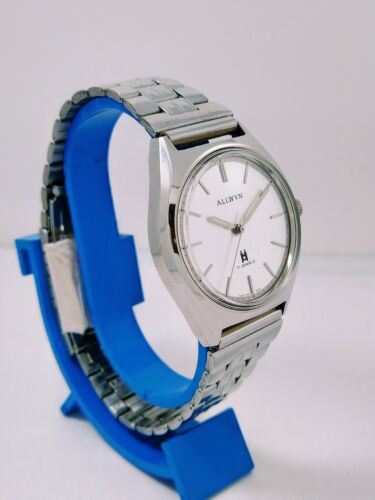 NOS Allwyn Hand wound vintage Men's Watch*new old stock*Retro*FedEx* - Picture 3 of 4