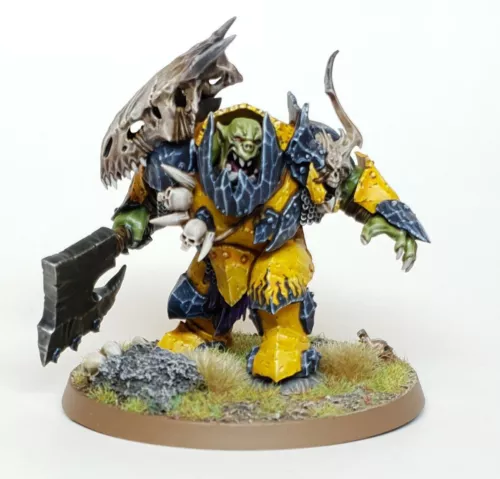 Well painted Orruk Megaboss