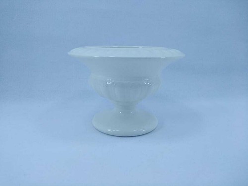 Urna ceramica bianca vintage Holkham Norfolk Studio - Foto 2 di 5
