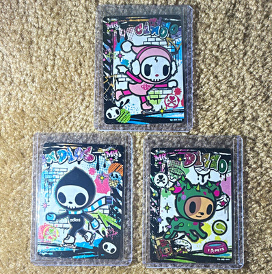 Tokidoki KAYOU Non-Sport Trading Cards 2021 Adios Ciao Ciao Dilio 3-Card Lot