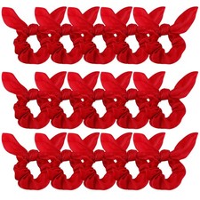 Hair Scrunchies Set - 15 Pcs Cute Bow Scrunchies Elastic Hair Ties  Ponytail...