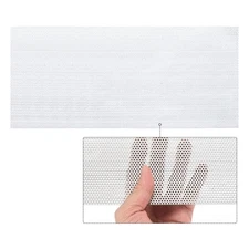 15.8"x7.9" 304 Stainless Steel Perforated Sheet 0.06" Hole Metal Mesh Plate