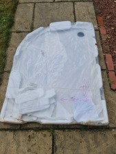 Shower Tray 1200 X 800 Resin stone White Quadrant Left Hand