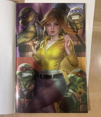 Teenage Mutant Ninja Turtles JOSH BURNS Big Dex Comics Exclusive Foil Virgin