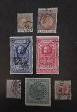 ITALY Revenue Fiscal Stamp Lot Used BOB Back of BookT16563