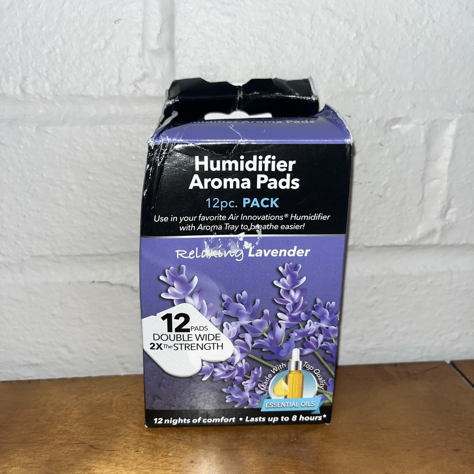 Aroma Pads 12 Pads Double Wide Relaxing Lavender