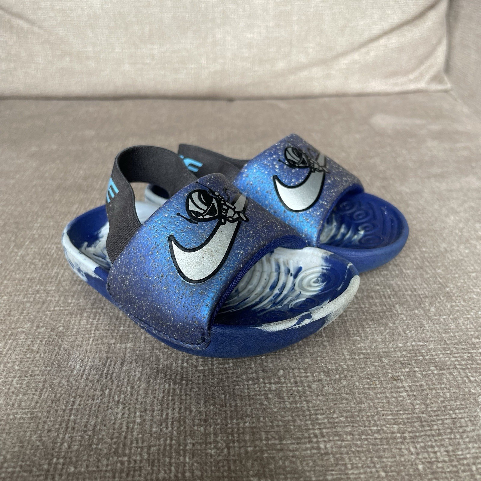 Nike Toddler Boy Slides Size 5C Comfortable Sandals-image