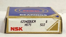 1 NEW NSK 6204DDUCM NS7S 20X47X14mm DEEP GROOVE BALL BEARING NIB  MAKE OFFER 