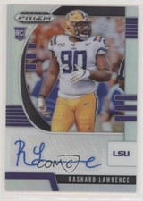 2020 Panini Prizm Draft Picks Rookies Silver Rashard Lawrence #211 Auto 0u7