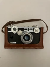 VINTAGE ARGUS C3 CAMERA RANGEFINDER 35mm CINTAR 50mm F/3.5 LENS UNTESTED