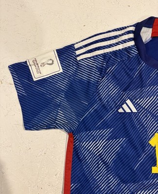 FIFA World Cup Takehiro Tomiyasu Japan Blue Adidas 2022 Home