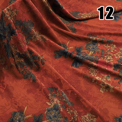 50*150cm Simulated Silk Fragrant Cloud Yarn Gauze High-end DIY Cheongsam Hanfu - Picture 35 of 43