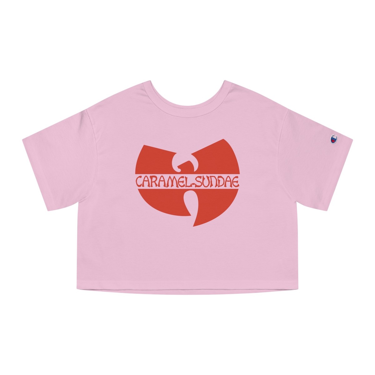 ICE CREAM wu tang clan Champion Women's Cropped Tee 36 Chambers