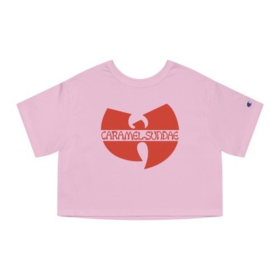 ICE CREAM wu tang clan Champion Women's Cropped Tee 36 Chambers