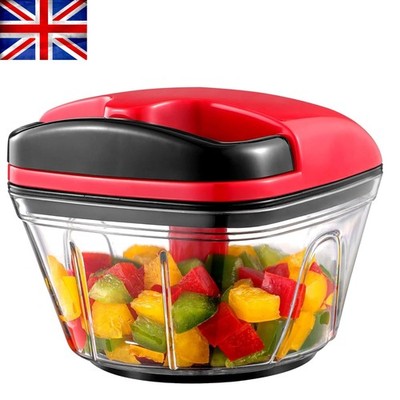 Einfache Reinigung 200ml Zugschnur Lebensmittelzerkleinerer - Ideal für Gemüse & Obst