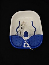 Equate Portable Bubble Massage Foot Bath Spa Toe Touch , no heat water