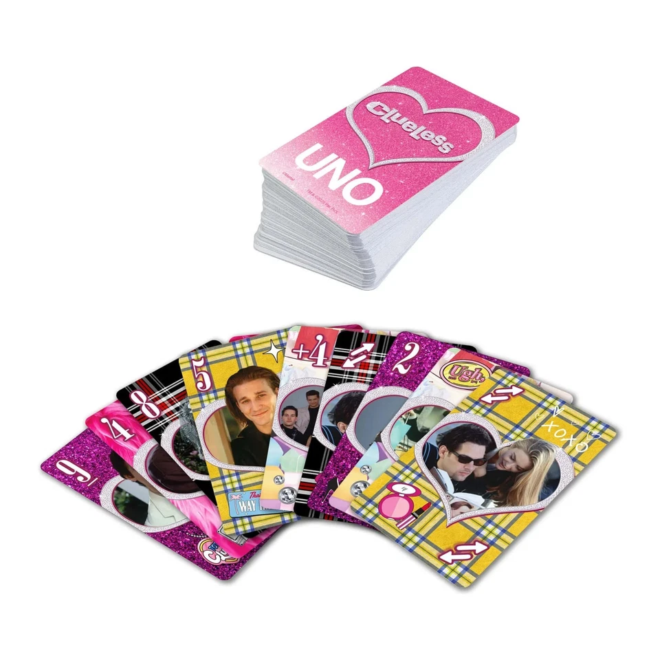 Mattel - UNO - Clueless Fandom 30th Anniversary Card Game Deck - New - Image 4 of 4