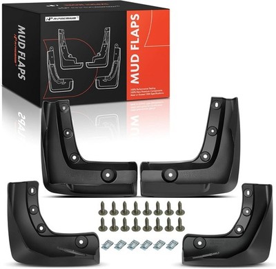 Set of 4 Mud Guards for 2023-2025 Honda Pilot, Front and Rear, No Drilling Neede