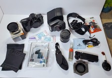 Vtg MINOLTA Maxxum 7000i 35mm SLR Camera 35-80 Lens 3200i Flash LOTS OF EXTRAS 