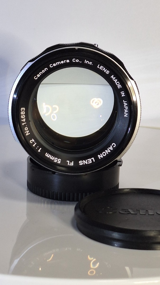 Vintage Canon 55mm/f1:1.2 FL lens From Japan | eBay