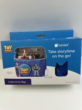 Tonies Disney Toy Story Listen & Go Carrying Bag for Toniebox Blue New Open Box