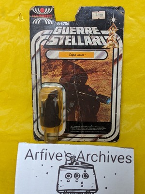    Vintage Star Wars CAPO JAWA 12 back Harbert Italy 1977   