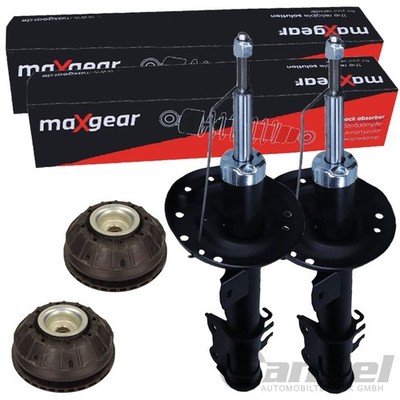 2x MAXGEAR STOßDÄMPFER+DOMLAGER VORNE passend für SAAB 9-3 YS3F E79 D75 E50