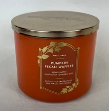 Bath & Body Works Pumpkin Pecan Waffles 3 Wick Large Scented Candle