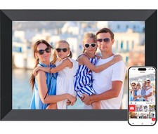 Frameo Digital Picture Frame, 10.1 Inch Smart WiFi Digital Photo Frame Electr...