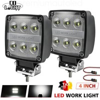 2X Hella LED Arbeitsscheinwerfer S800 Nahfeld 12V 24V RüCkfahrscheinwerfer