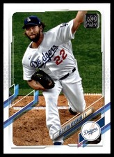 2021 Topps Clayton Kershaw Los Angeles Dodgers #67