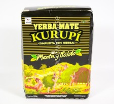 YERBA MATE Kurupi Compuesta Con Herbas Peppermint and Boldo 500g 10/07/2028