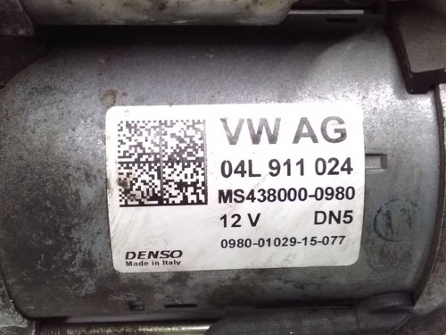 Motorino avviamento AUDI A6 4G2, C7, 4GC 04L911024 1.97 DIESEL 2016 28717659 - Foto 6 di 6