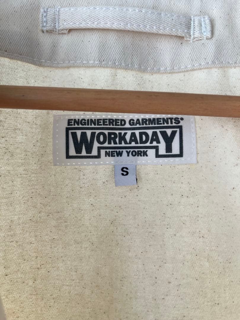 Engineered Garments WORKADAY Cardigan Jacket S Na… - image 3