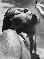 Vintage Richard Avedon Stampa Ritratto Lauren Hutton Bahamas Duotone 1968 Tappetino 16x20