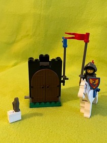 Lego Knights 6086 Knights Castle Black Knight's Castle Complete + 6034 Black Monarch