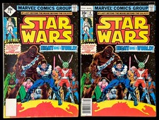 STAR WARS #8 NEWSSTAND and WHITMAN VAR (1978) Marvel🔥HI GRADE VF🔑KEY FIRST APP