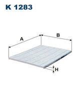 Innenraumfilter Filtron K 1283 Partikelfilter FüR Toyota IQ KGJ10_ KGJ10R NGJ10_