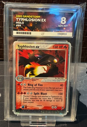 Pokemon Card ACE 8 NM-MT Typhlosion Ex Sandstorm 99/100 Holo Rare Nintendo TCG