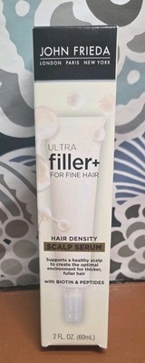John Frieda Ultra Filler DensityFor Fine Hair Hair Scalp Serum CHARITY 2 OZ 