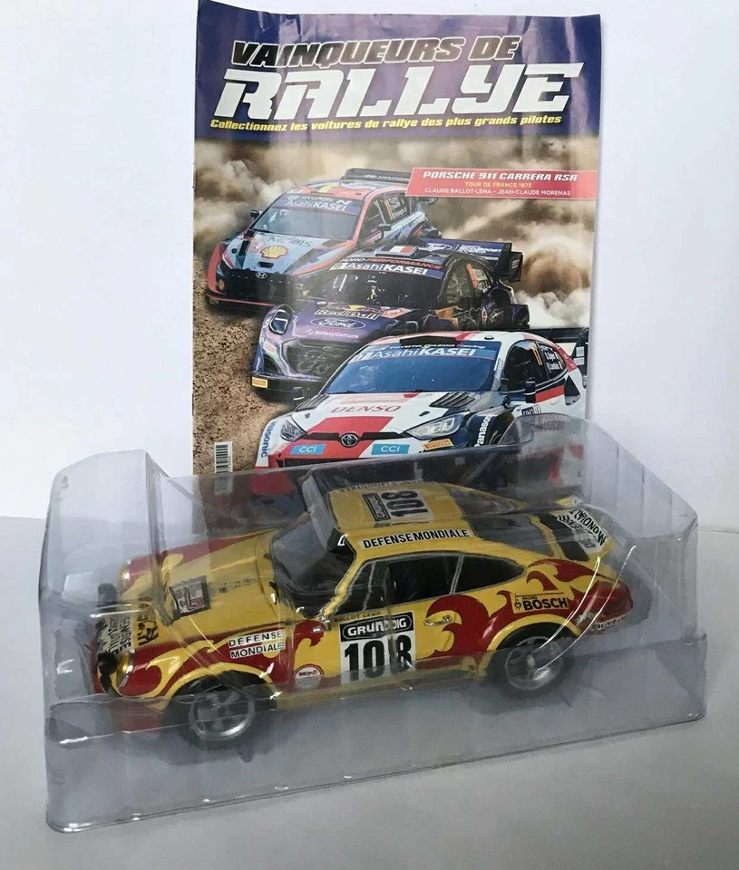 PORSCHE 911 RSR TOUR DE FRANCE 1973 - 1/18 - Photo 2/4