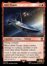 RMS Titanic 0093 Non Foil Rare Doctor Who Commander MTG Near Mint