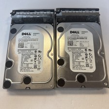 Lot of 2 Dell Enterprise Class WD5002ABYS 500GB SATA 3.5” Hard Drives Tested