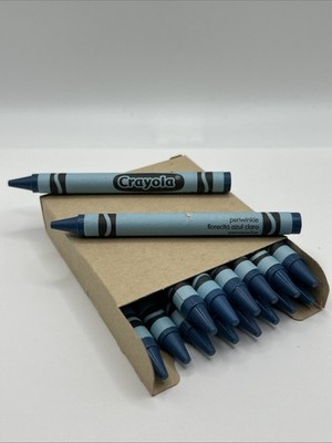 (16) Crayola Crayons (periwinkle) BULK