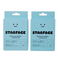 2 PACK Starface Hydro-Star Patches + Salicylic Acid, 32 Count Each