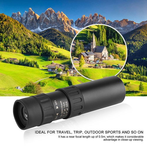 10‑30x25 Zoom Night Monocular High Definition Portable Telescope - Picture 4 of 9