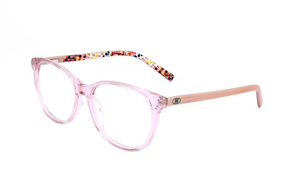 Óptica feminina Missoni 52mm rosa MMI0006-35J-52
